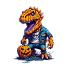 Halloween T Rex