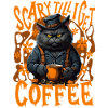 Halloween Café Chat Drôle