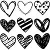 Neuf cœurs