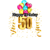 50 Happy Birthday Design