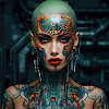 Woman cyborg