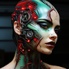 Woman cyborg