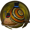 Snail with hat