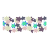 Rayures fleuries