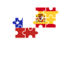 Chile Spain Flag Spanish Chilean