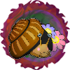 Escargot fleuri
