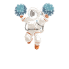 Cheerleader Cheerleading Astronaute