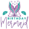 Birthday Mermaid, Mermaids Birthday Party