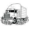 Chauffeur de camion Camion