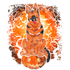 Pumpkin Dogs Halloween German Shepherd
