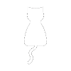 Katze auf Mauer