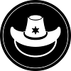 Cowboy kopf western