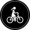 Radfahren Fahrrad Icon