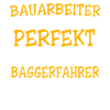 Baggerfuehrer Baggerfahrer