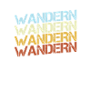 Wandern Retro