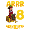 Ich bin 8 - Jungen Pirat