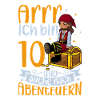 Ich bin 10 - Mädchen Pirat