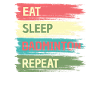 Eat Sleep Badminton Repeat