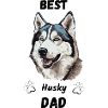 Best Husky Dad