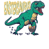 Eastersaurus Ostern T-Rex Dinosaurier Osterhase