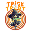 Halloween Design Hexe Witch Design
