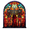 Halloween Stained Glass Stained Glass