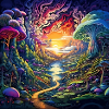trippy Landschaft