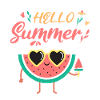 Hello Summer Shirt Watermelon