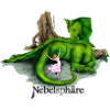 Eine grüne Himmelsechse