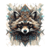 raccoon raccoon raccoon head animals