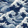 Flygtige kamme: Hokusai-bølger genfortolket