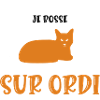 je bosse sur ordi