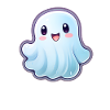 Kawaii Ghost Halloween