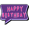 BIRTHDAY. HAPPY BIRTHDAY. HAPPY BIRTHDAY.