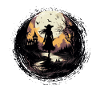 Spooky mood of Halloween