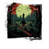 Spooky mood of Halloween