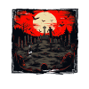 Spooky mood of Halloween