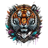 Graffiti Tiger