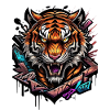 Graffiti Tiger