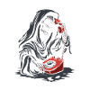 Red Grim Reaper Phone