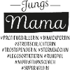 Jungs Mama Jungsmama schwarz