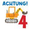 Achtung Ich bin Vier