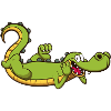 Karikatur Krokodil
