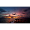 Beautiful sunset atfull sea