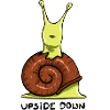 upside down