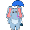 Parapluie d’éléphant