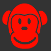 Glücklicher Affe Happy Monkey