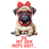 Die mit dem Mops geht...