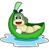 Caterpillar Leaf Boat