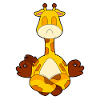 Giraffe Yoga Fitness Meditation